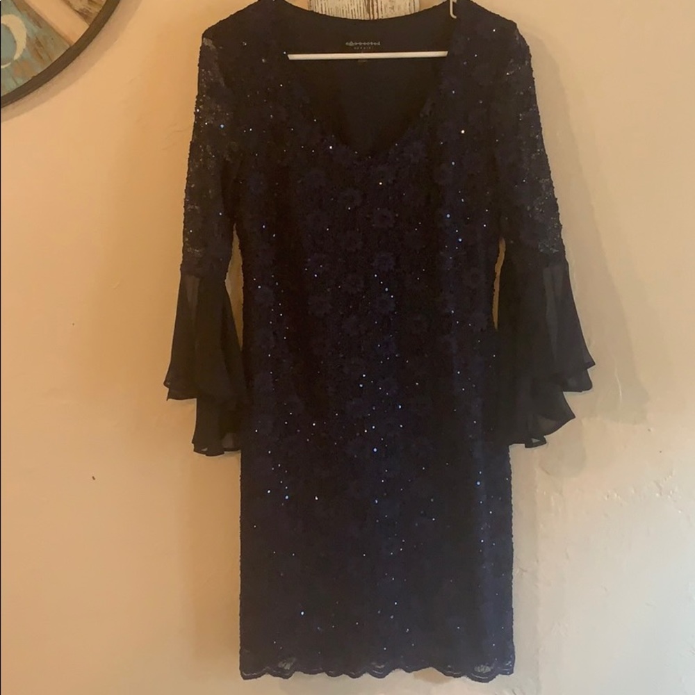 Connected apparel dress